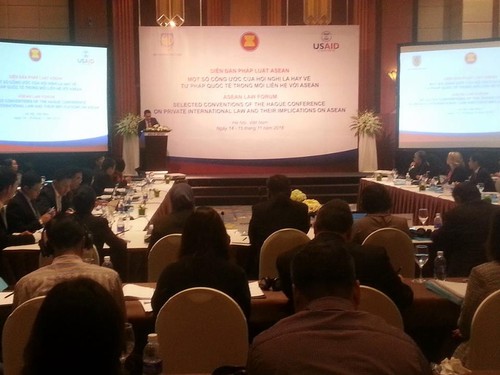 ASEAN Forum touches upon Hague conventions on international justice - ảnh 1
